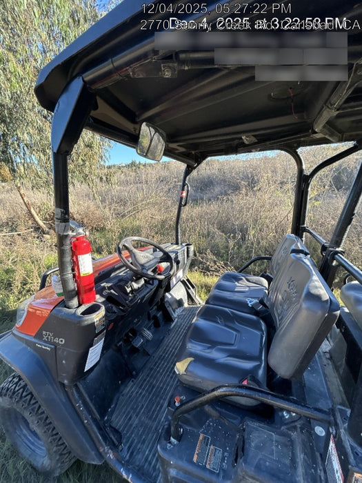 2022 KUBOTA RTV-X1140W-H (Canopy)
