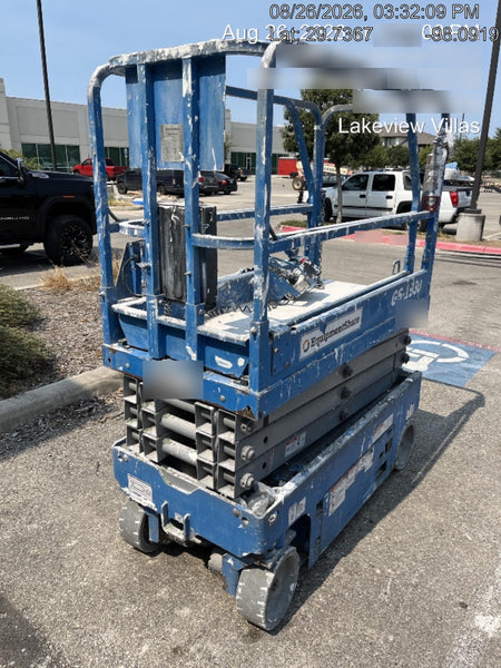 2019 Genie GS-1930 Fixed rails with chain Entry
