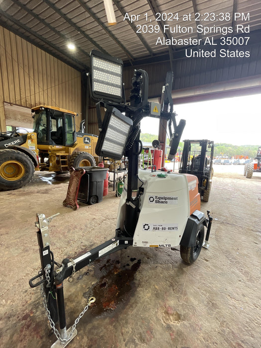 2024 Generac MLT2 Diesel, Flex Switch 120V Input, Powerzone Controller, 
(4) 320W LED Lights, 4kW Generator, 39.9 Gal Fuel Tank, 2" Ball, T3