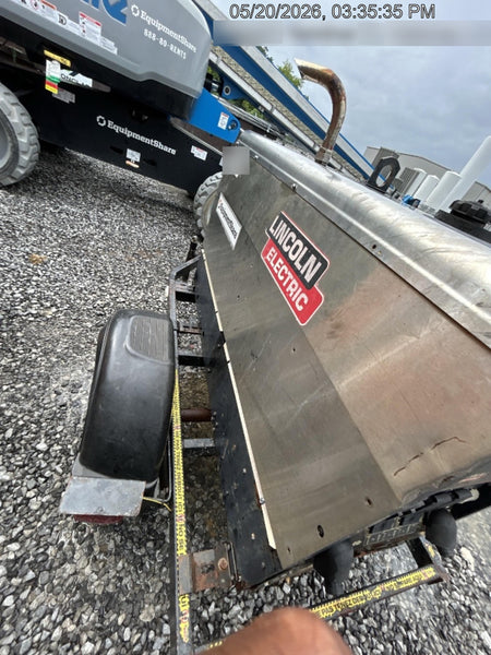 2019 Lincoln Electric Vantage 322 Lincoln Vantage 322 Welder w/Trailer, Light Kit, Cable Rack