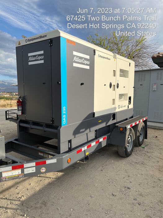 2022 ATLAS COPCO QAS 235