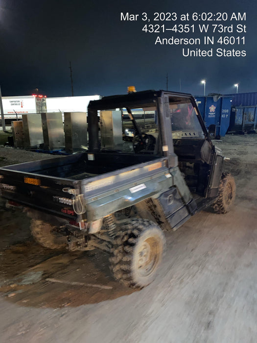 2021 Yanmar YU1000 Canopy, Steel Wheel, Poly WindShield, Beacon, Backup Alarm