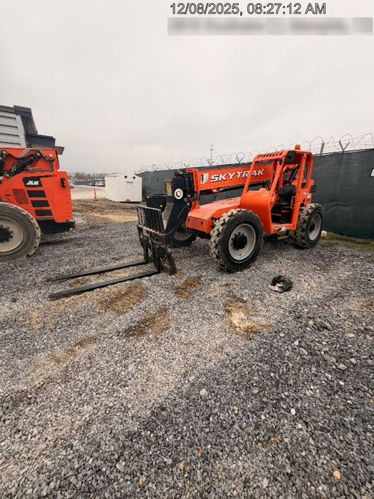 2019 Skytrak 6036 Canopy, Solid Tires, LED Work Lights, Beacon 50" Carriage, 48" Pallet Forks