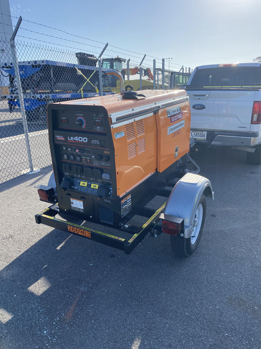 2022 Lincoln Electric LE400 Kubota V1505, Trlr, Cable Rack, Light Kit, ES Decals, T3