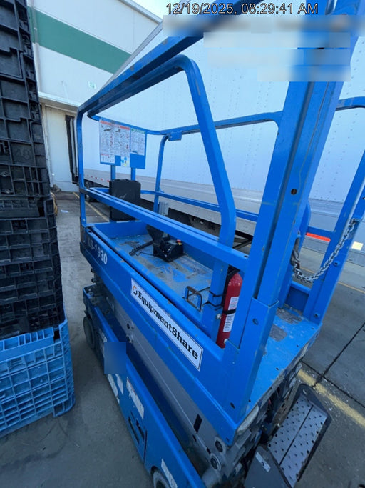 2019 Genie GS-1930 Fixed rails with chain Entry