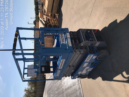 2020 Genie GS-1930 Solid Non Marking Tires, Beacon, Folding rails with half height swing gate