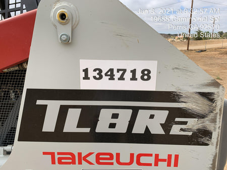 2021 TAKEUCHI TL8R2-R