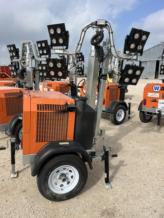 2024 Wanco WLTT-4MM4K Diesel, Deep Sea Controller, Shore Power Plug, Auto Start, (4) 350W LED Floodlights, 4kW Generator, 60 Gal Fuel Tank, 2" Ball, T3