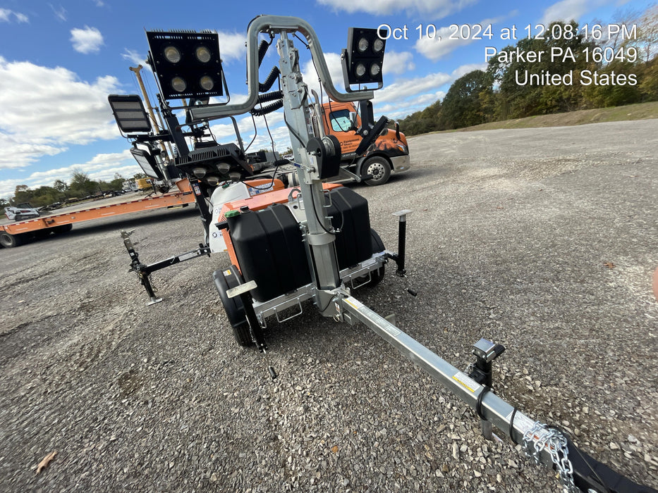 2024 Wanco WLTT-4MM4K Diesel, Deep Sea Controller, Shore Power Plug, Auto Start, (4) 350W LED Floodlights, 4kW Generator, 60 Gal Fuel Tank, 2" Ball, T3