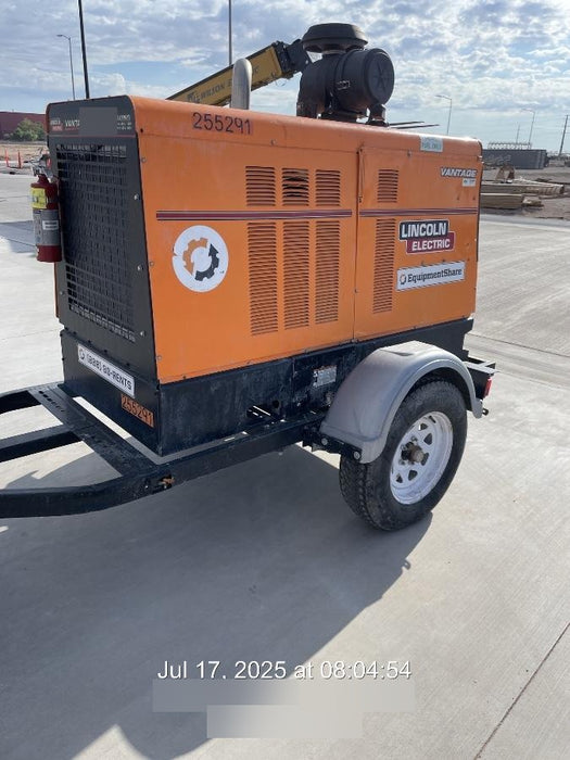 2022 Lincoln Electric Vantage 549X Crosslink Technology, Trailer Mounted, ES Decals, T3