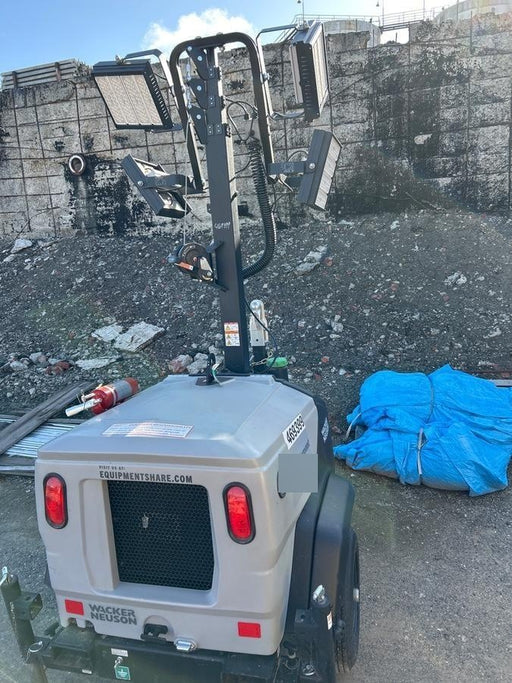 2024 Wacker Neuson LTT4 Diesel, Kohler KDW702, Deep Sea Controller, Auto Start, LED 320W, Bypass Outlet, T3