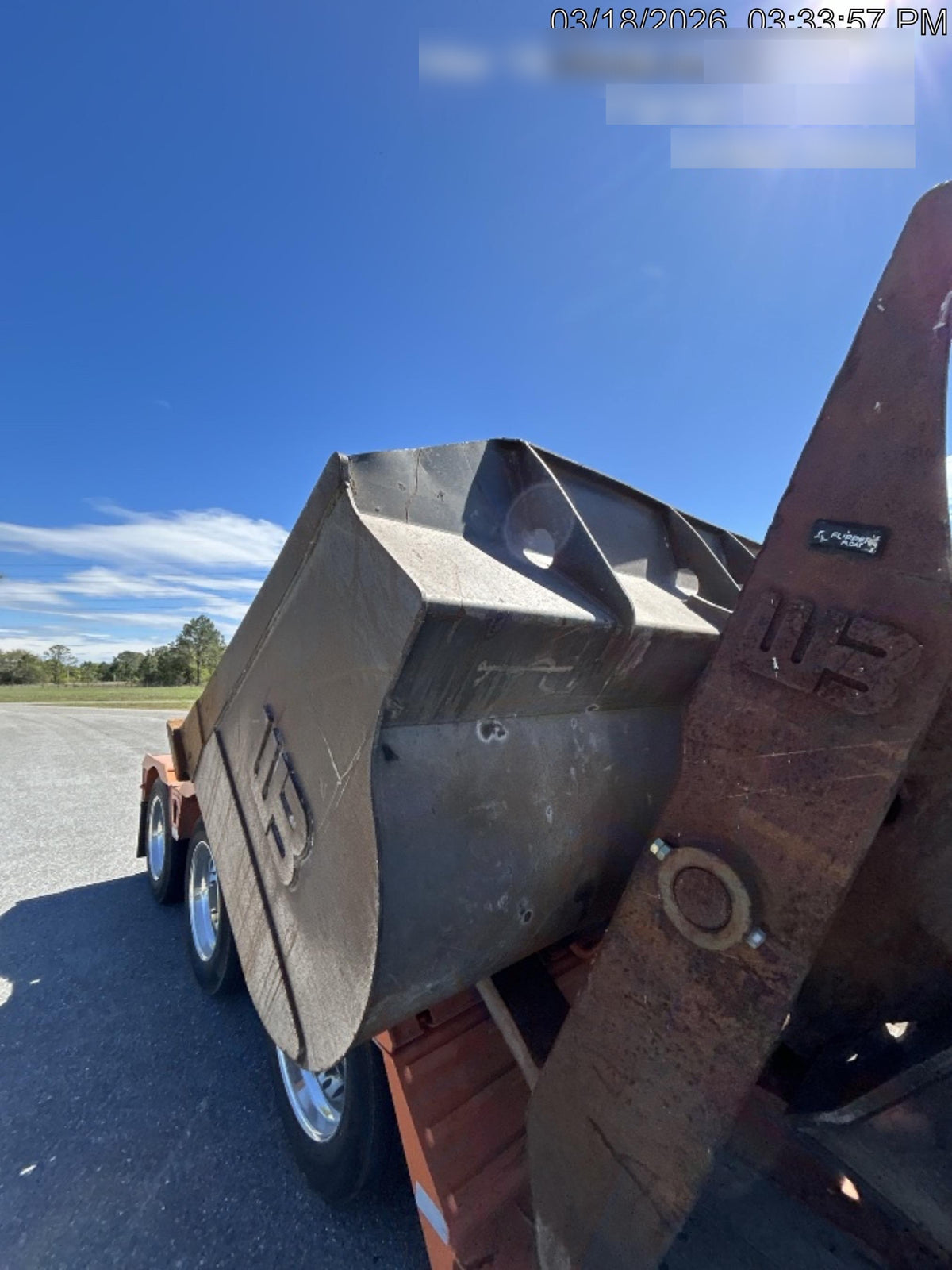 2014 WERK-BRAU 96" Loader Fork Carriage - Werk-Brau