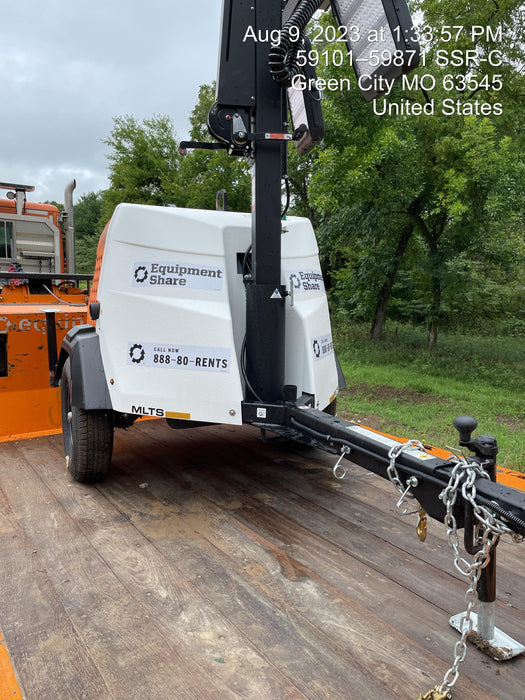 2023 Generac MLT2 Diesel, Flex Switch 120V Input, Powerzone Controller, (4) 320W LED Lights, 4kW Generator, 39.9 Gal Fuel Tank, 2" Ball, T3