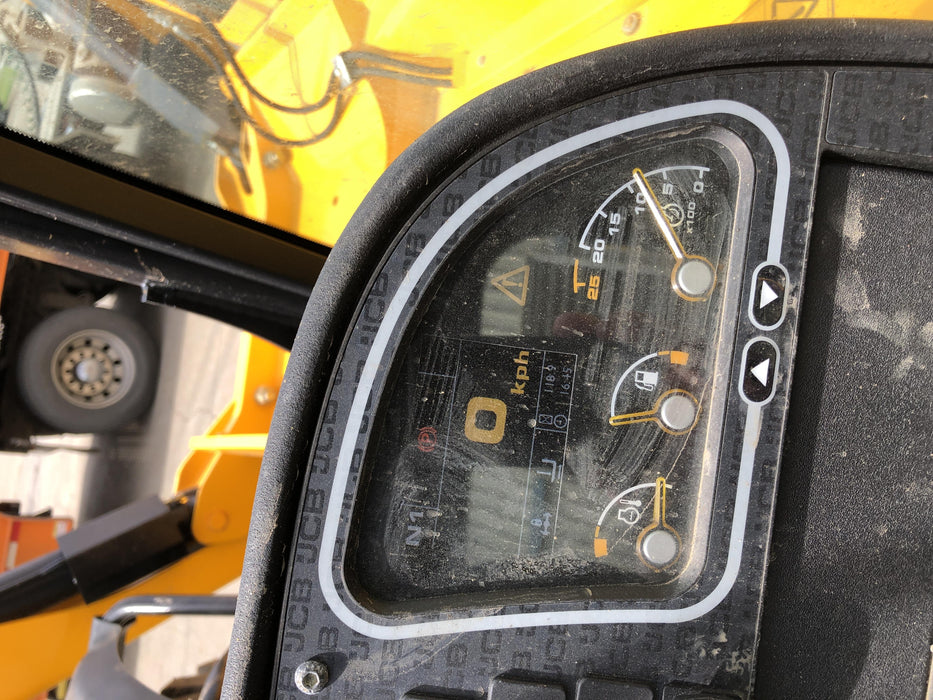 2020 JCB 510-56 Canopy, 74 HP, Solid Tires, STD Worklight, Beacon, Aux Hydraulics, Lifting Eye, Back up Alarm w/66" Carriage/60" Forks