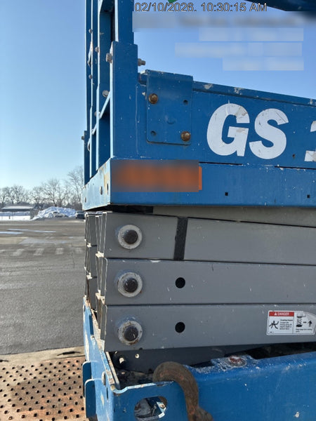 2020 Genie GS-1930 Solid Non Marking Tires, Beacon, Folding rails with half height swing gate