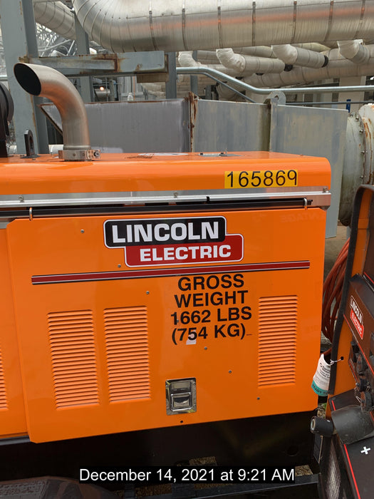 2021 Lincoln Electric Vantage 549X Ready Pak 3, ORANGE (includes trailer, cable rack, fender light kit)