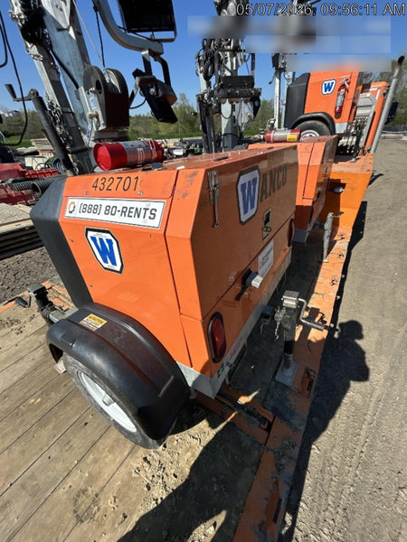 2024 Wanco WLTT-4MM4K Diesel, Deep Sea Controller, Shore Power Plug, Auto Start, (4) 350W LED Floodlights, 4kW Generator, 60 Gal Fuel Tank, 2" Ball, T3