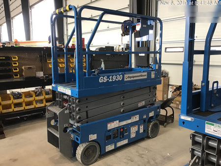 2019 Genie GS-1930 Fixed Rails with Chain Entry