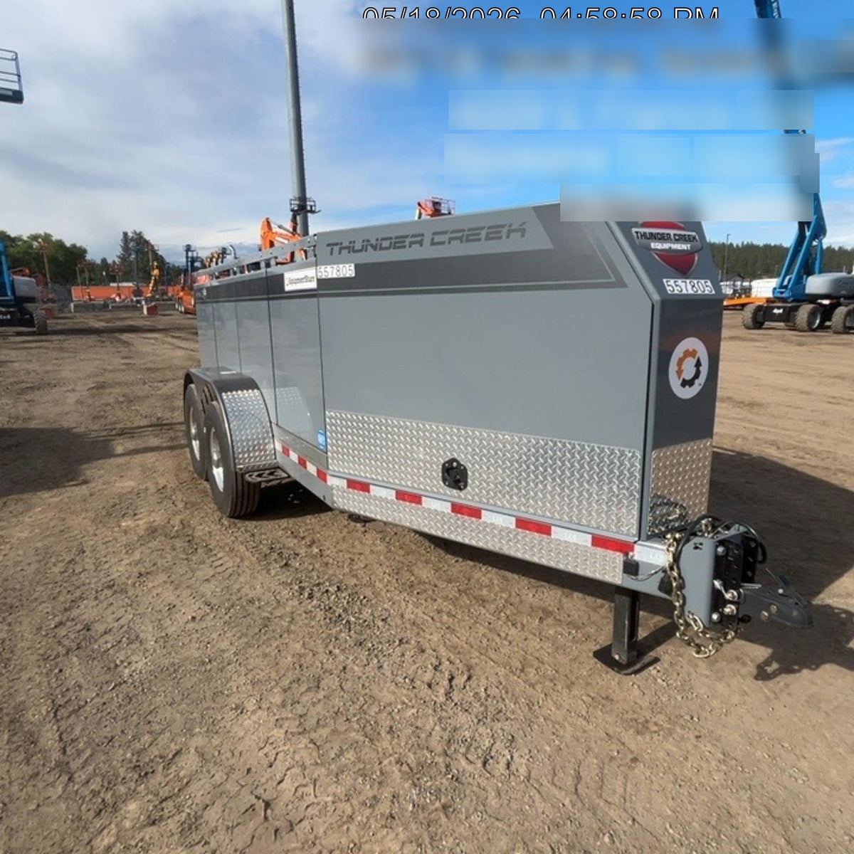 2025 THUNDER CREEK MTT920 - Hazmat not required