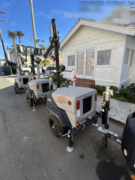 2024 Wacker Neuson LTT4 Diesel, Kohler KDW702, Deep Sea Controller, Auto Start, LED 320W, Bypass Outlet, T3