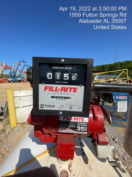 2022 Allmand NLV3GR (4) LED Light Fixture 350W, 23' Vertical Mast, 3kW Prime, Towable, Deep Sea L401, Leveling Jacks, Yanmar T4F 5.8hp