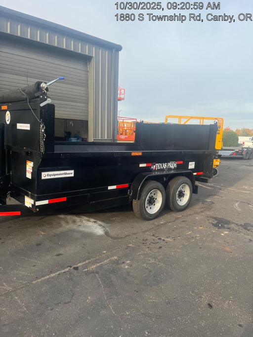 2025 TEXAS PRIDE TRAILERS DT714416KBP