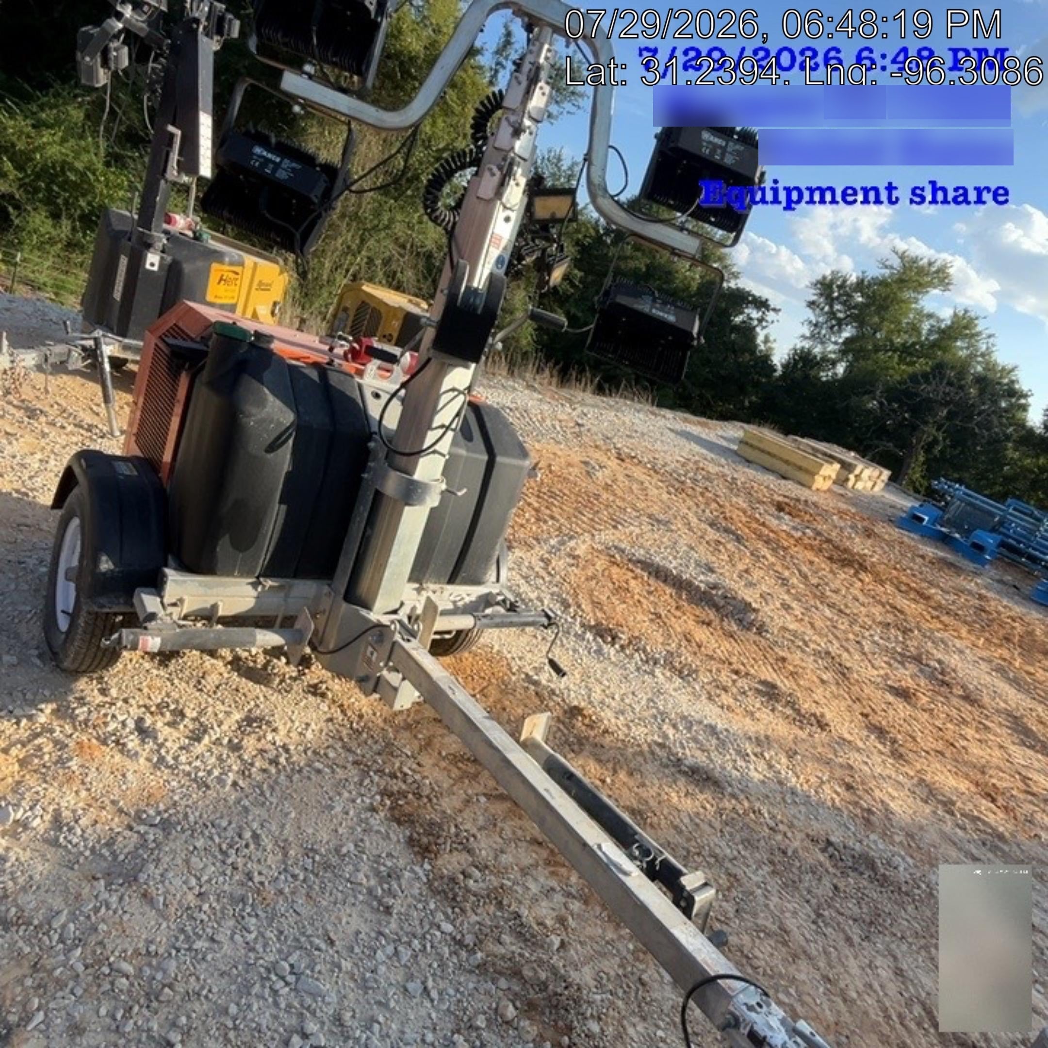 2024 Wanco WLTT-4MM4K Diesel, Deep Sea Controller, Shore Power Plug, Auto Start, (4) 350W LED Floodlights, 4kW Generator, 60 Gal Fuel Tank, 2" Ball, T3