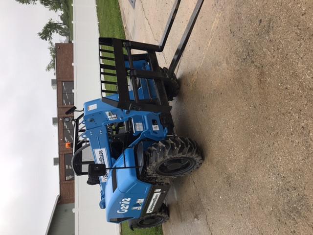 2020 Genie GTH-5519 Canopy, Solid Tires, Work Lights, Beacon, Aux Hydraulics, Back up Alarm