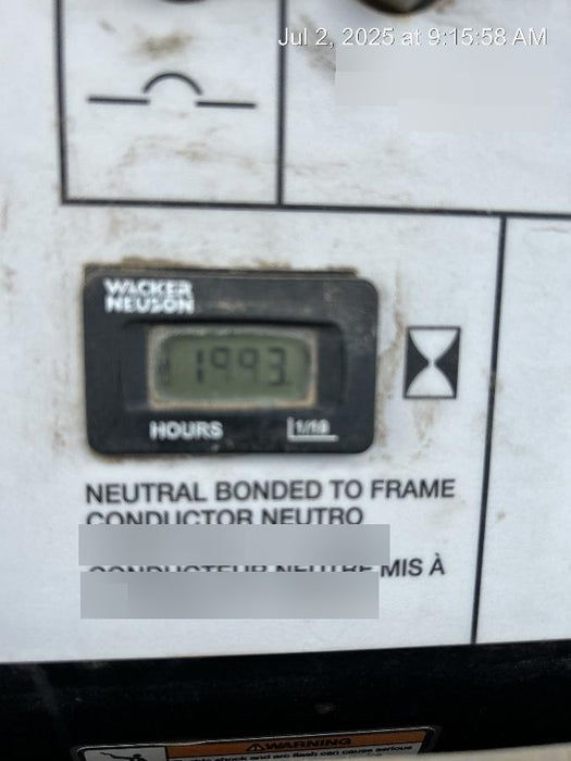 2018 Wacker Neuson LTV6L-MH Wacker Neuson LTV6L Mobile Light Tower w/Fuel Level Sensor Installed