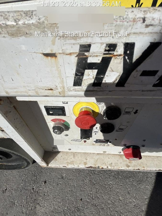 Custom Equipment HB-1430 <ul>
 <li>Hy-Brid Scissor Lift</li>
  <li>Platform capacity up to 670 lbs.</li>
  <li>Working height up to 20 ft</li>
  <li>Weighs under 1,700 lbs.</li>
  <li>Non-marking wheels </li>
</ul>