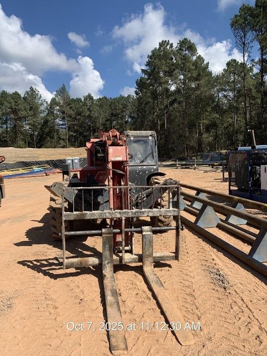 2018 Manitou MTA10055 Manitou MTA 10055 w/Cab/Heat/AC, Work Lights/Strobe, Aux Hyd, Solid Tires, Lift Hook, 66" Carriage, 60" Forks