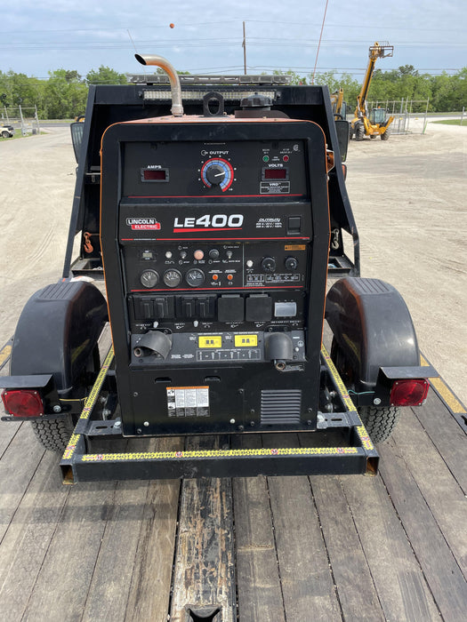 2022 Lincoln Electric LE400 Kubota V1505, Trlr, Cable Rack, Light Kit, ES Decals, T3