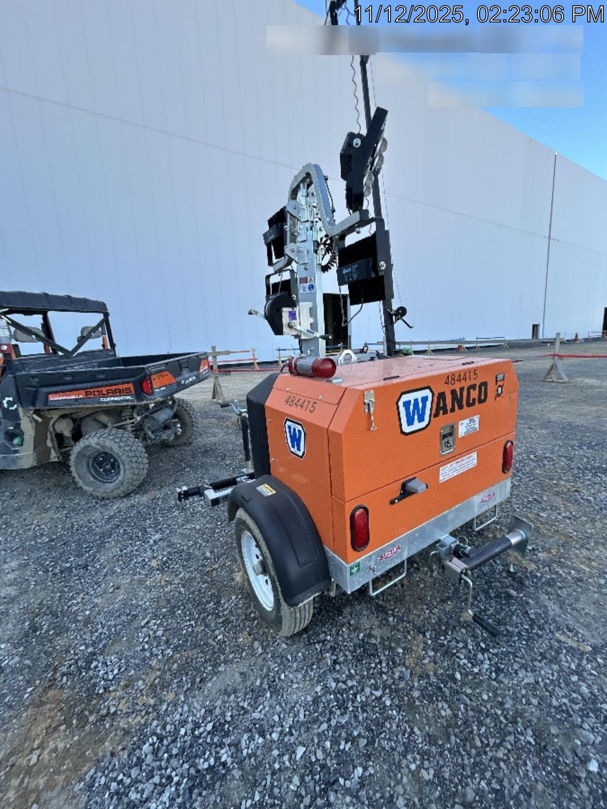 2024 Wanco WLTT-4MM4K Diesel, Mitsubishi L2E, 9.0HP @1800 rpm, Deep Sea Controller, Shore Power Plug, Auto Start, (4) 350W LED Floodlights, 4kW Generator, 60 Gal Fuel Tank, 2" Ball, T3