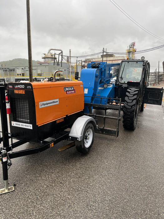 2022 Lincoln Electric LE400 Kubota V1505, Trlr, Cable Rack, Light Kit, ES Decals, T3