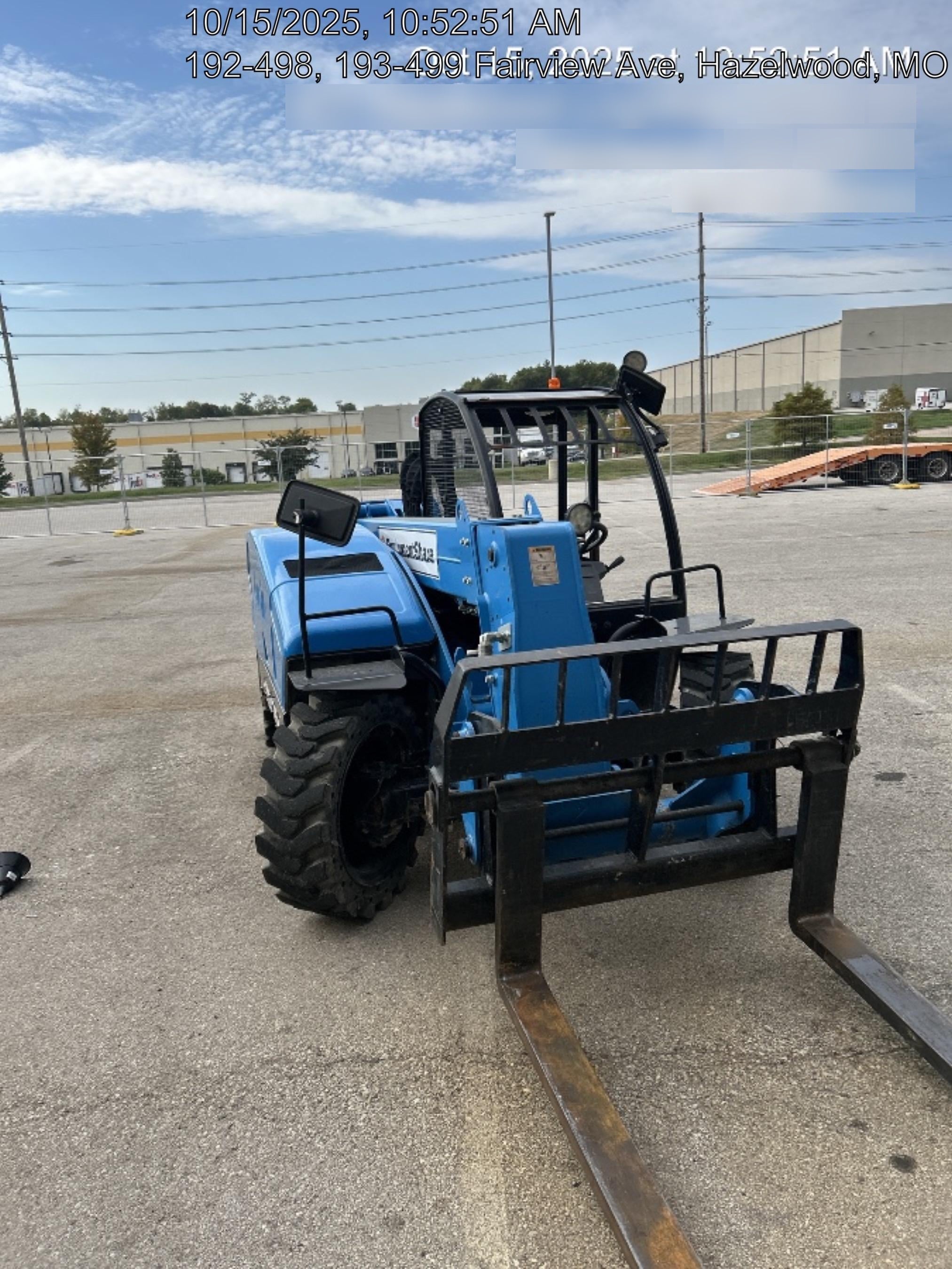 2020 Genie GTH-5519 Canopy, Solid Tires, Work Lights, Beacon, Aux Hydraulics, Back up Alarm