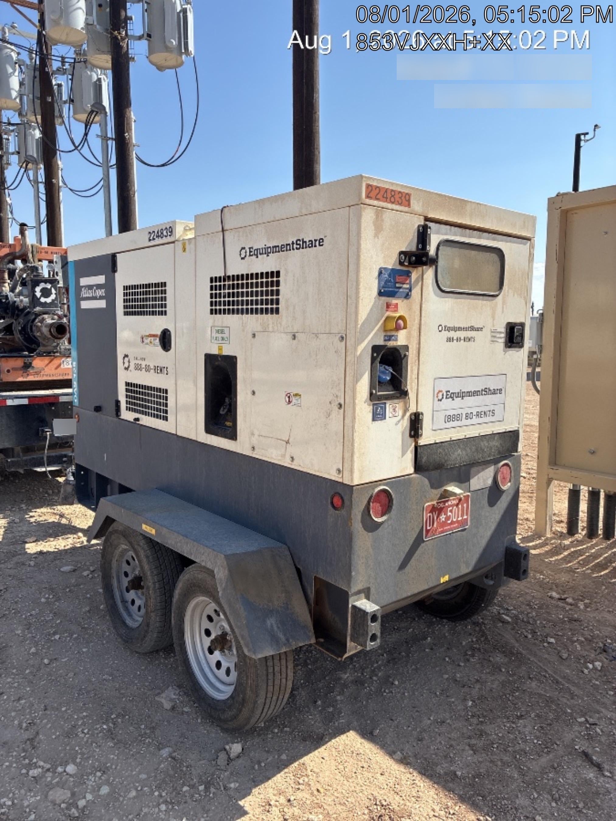 2022 ATLAS COPCO QAS 125