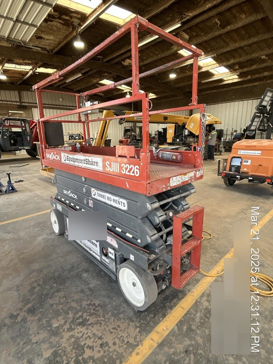 2019 Skyjack SJIII-3226 Standard Options, Trojan Batteries