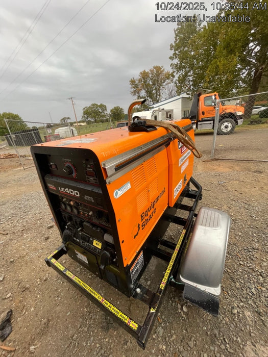 2022 Lincoln Electric LE400 Kubota V1505, Trlr, Cable Rack, Light Kit, ES Decals, T3