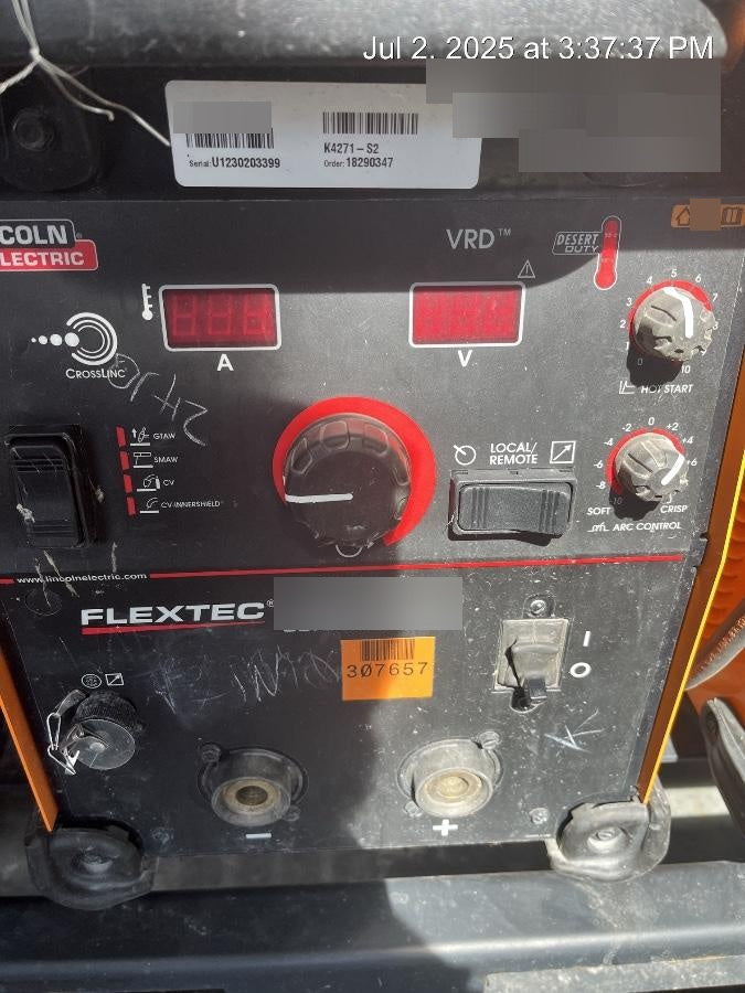 2023 LINCOLN ELECTRIC FLEXTEC 350X