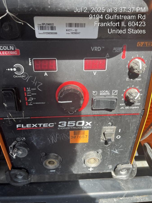 2023 LINCOLN ELECTRIC FLEXTEC 350X