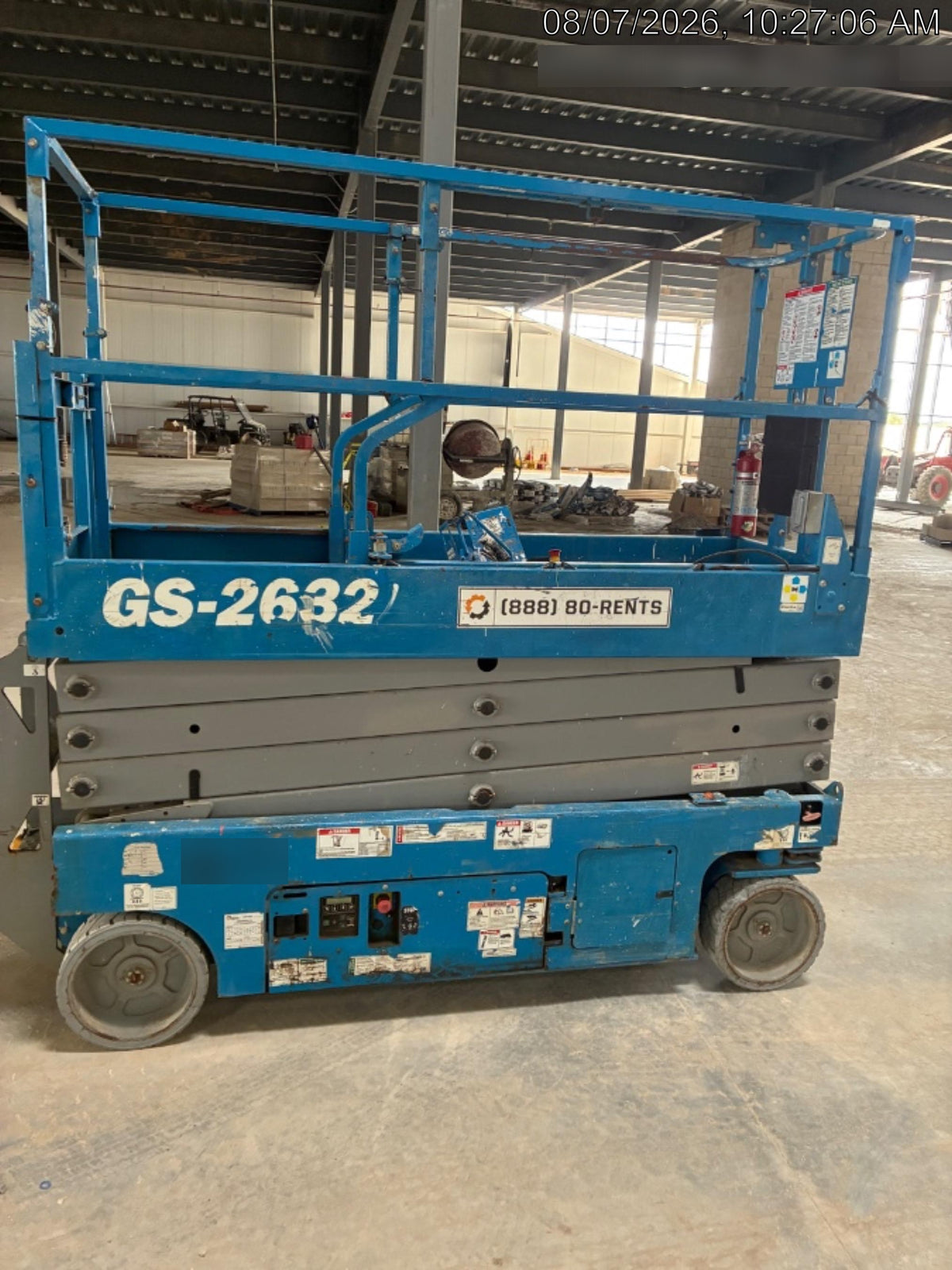 2018 Genie GS-2632 GENIE GS-2632 w/Fixed Rail, Chain Entry