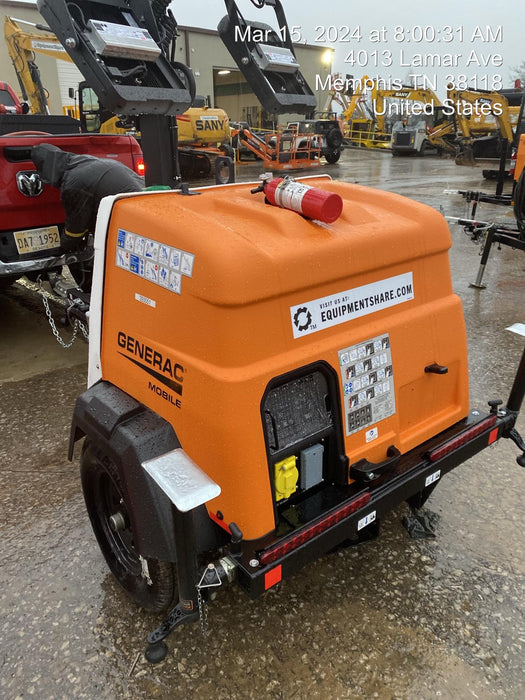 2024 Generac MLT2 Diesel, Flex Switch 120V Input, Powerzone Controller, 
(4) 320W LED Lights, 4kW Generator, 39.9 Gal Fuel Tank, 2" Ball, T3