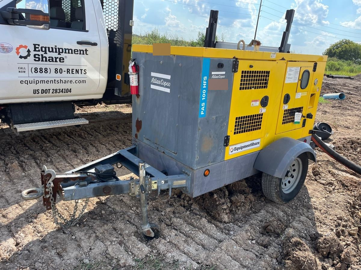 2020 ATLAS COPCO PAS 100 HF CS Enclosed