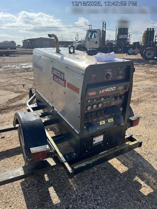 2024 Lincoln Electric LE400 Kubota V1505, Trlr, Cable Rack, Light Kit, ES Decals, T3