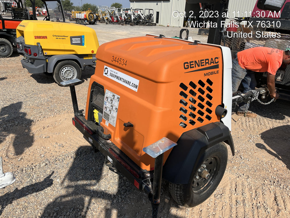 2023 Generac MLT2 Diesel, Flex Switch 120V Input, Powerzone Controller, (4) 320W LED Lights, 4kW Generator, 39.9 Gal Fuel Tank, 2" Ball, T3
