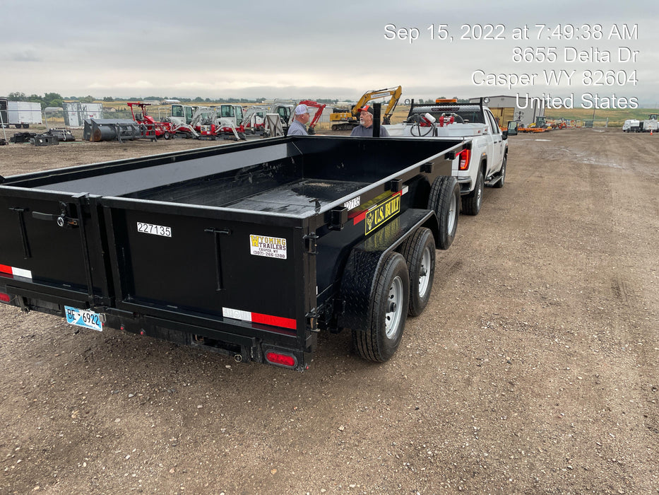 2022 US BUILT 7x14 Dump