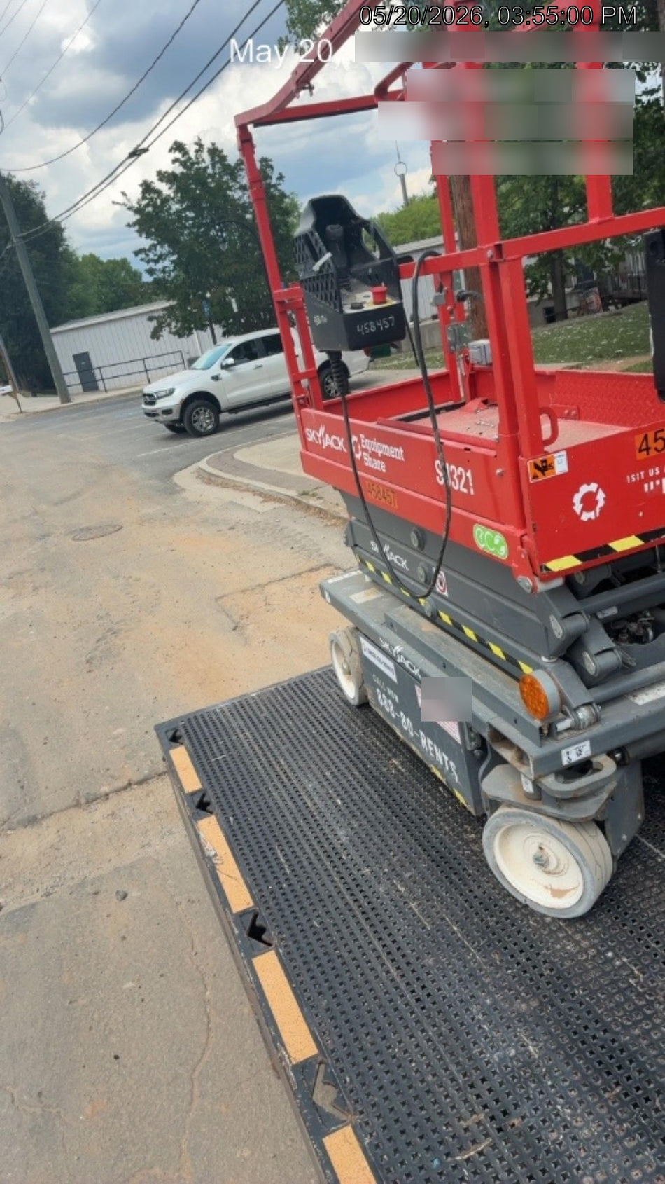 2024 Skyjack SJ3219 Electric Drive, Sld NM Tires, DBcns, RFRails, Power to Platform, T3 + Access Control