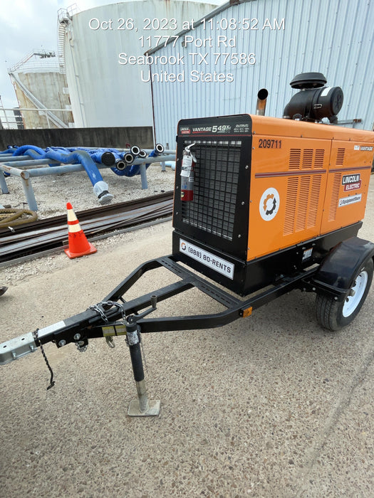 2022 Lincoln Electric Vantage 549X VANTAGE 549X READY-PAK 3