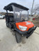 2022 Kubota RTV-X1140W-H Plastic Canopy, Windshield Acrylic Clear, LED Strobe Light, Wire Harness Kit, Back up Alarm