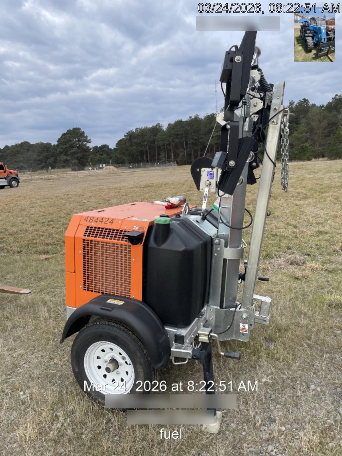 2024 Wanco WLTT-4MM4K Diesel, Mitsubishi L2E, 9.0HP @1800 rpm, Deep Sea Controller, Shore Power Plug, Auto Start, (4) 350W LED Floodlights, 4kW Generator, 60 Gal Fuel Tank, 2" Ball, T3
